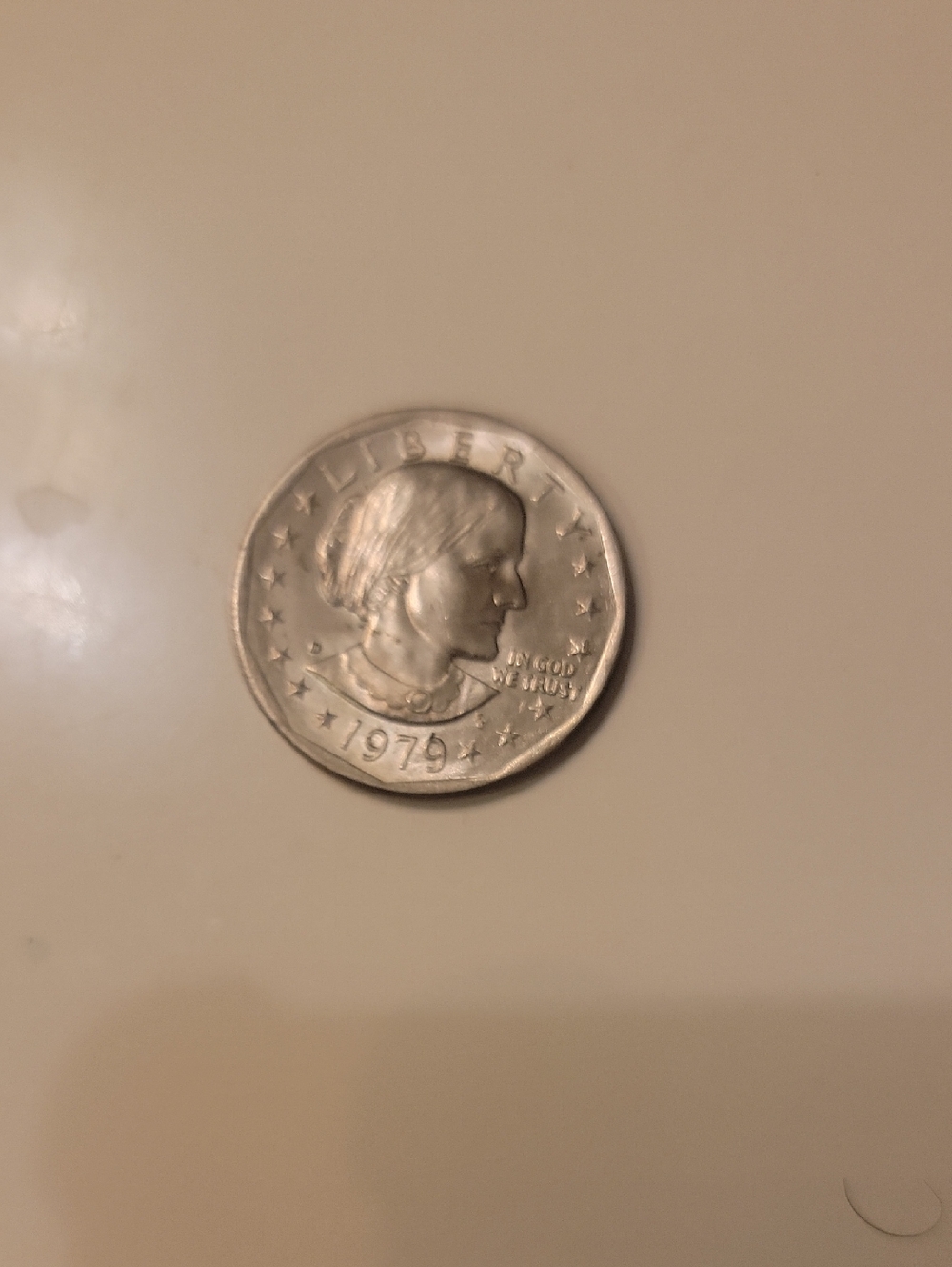1979 Susan B. Anthony Silver-Tone Dollar Coin